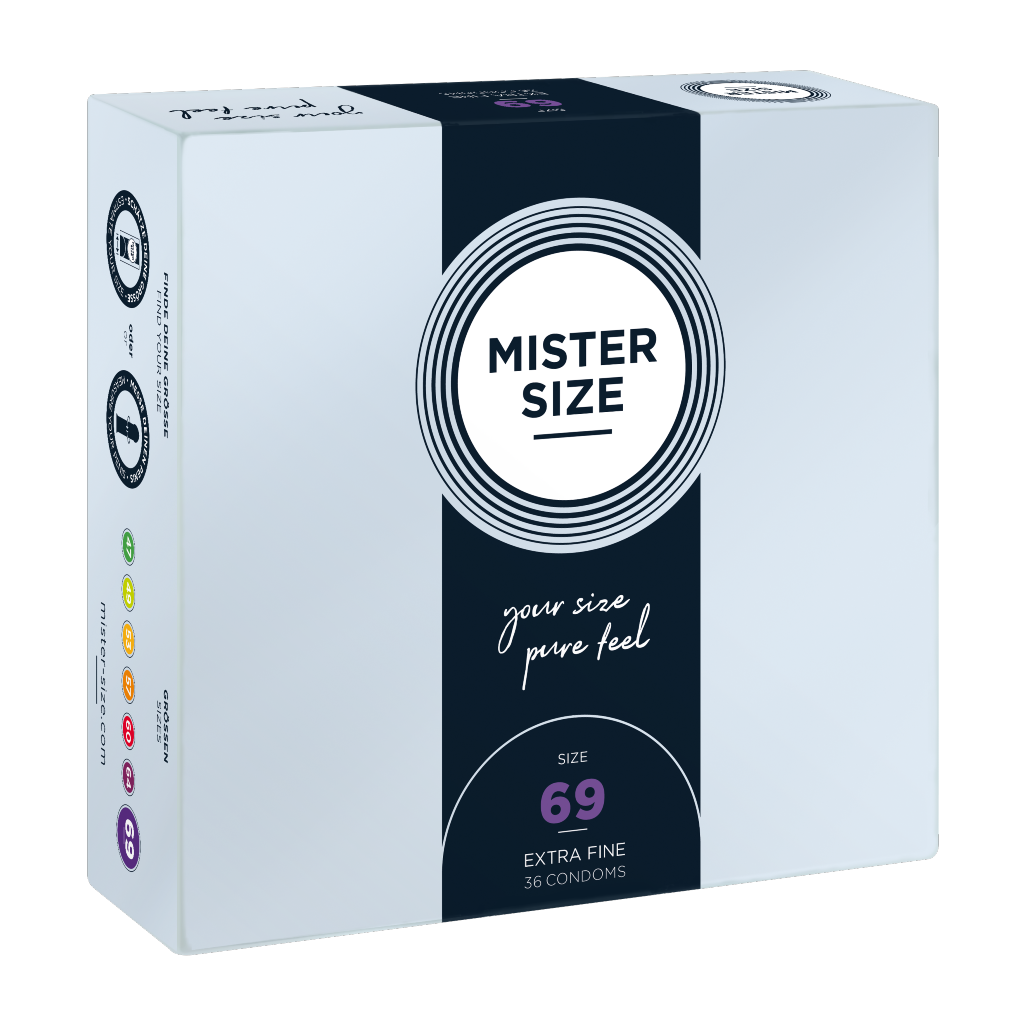 Mister Size 36 condoms box